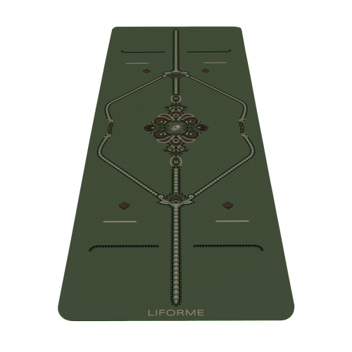 Liforme Deep Forest Mindful Garden Yoga Mat