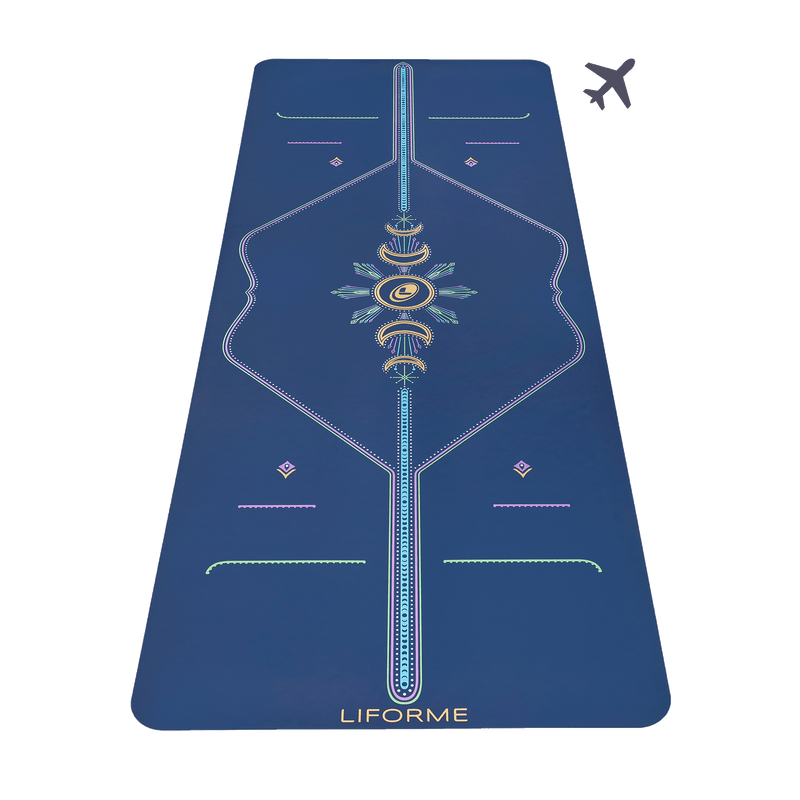 Liforme Cosmic Moon Travel Yoga Mat