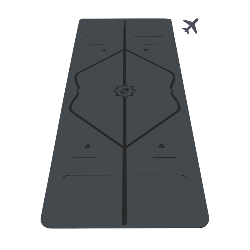 Liforme Classic Yoga Mat, Travel & Pad Bundle