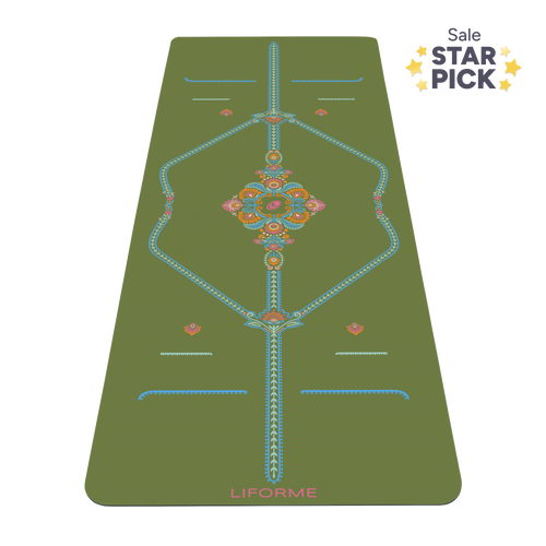 Liforme Mindful Garden Yoga Mat
