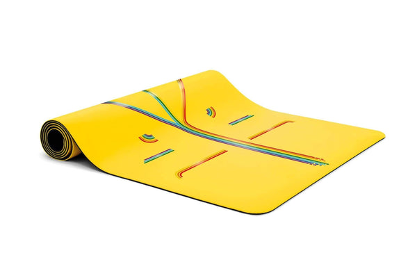 Liforme Rainbow Hope Travel Yoga Mat  Truly Versatile Portable & Body-Kind