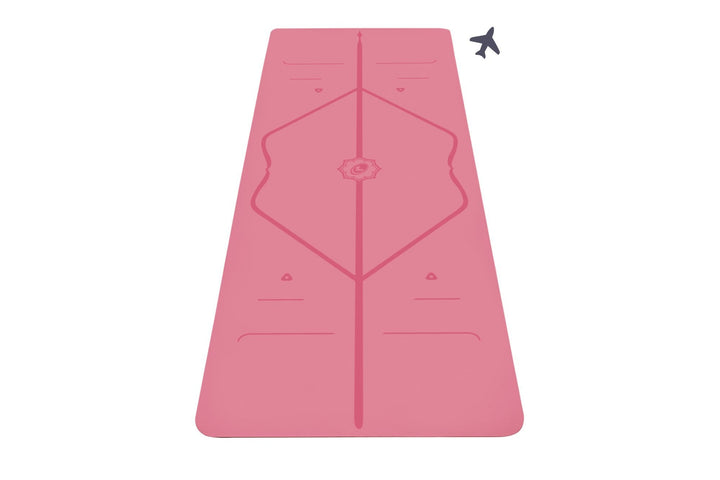 LIFORME Rainbow Travel Yoga Mat – Pink – STRONGBEE Store