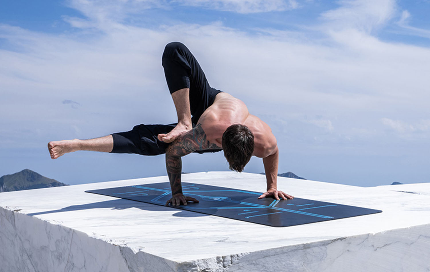 Grasshopper Yoga Pose