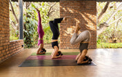 Three Yoga Headstands