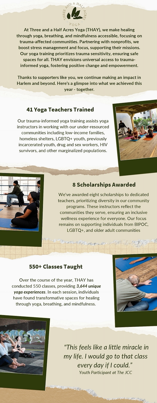Scholarships For BIPOC Trauma Informed Yoga Teacher Training