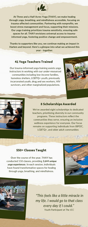 Scholarships For BIPOC Trauma Informed Yoga Teacher Training