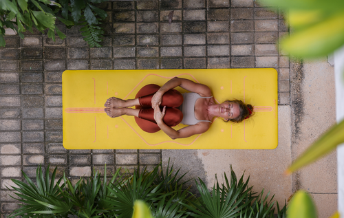 Wind Relief Pose for Digestion