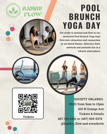 YOGA BRUNCH POOL DAY