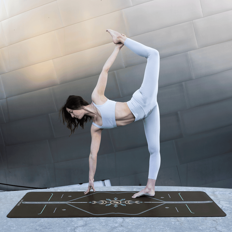 Liforme Cosmic Moon Yoga Mat & Travel Mat Bundle