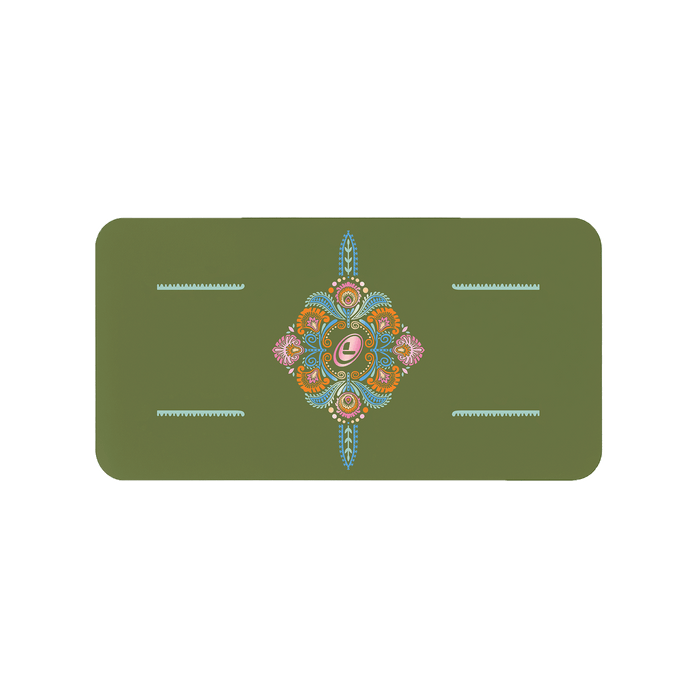 Liforme Mindful Garden Yoga-Pad mit AlignForMe® Haltungsausrichtung und rutschfeste, umweltfreundliche Oberfläche