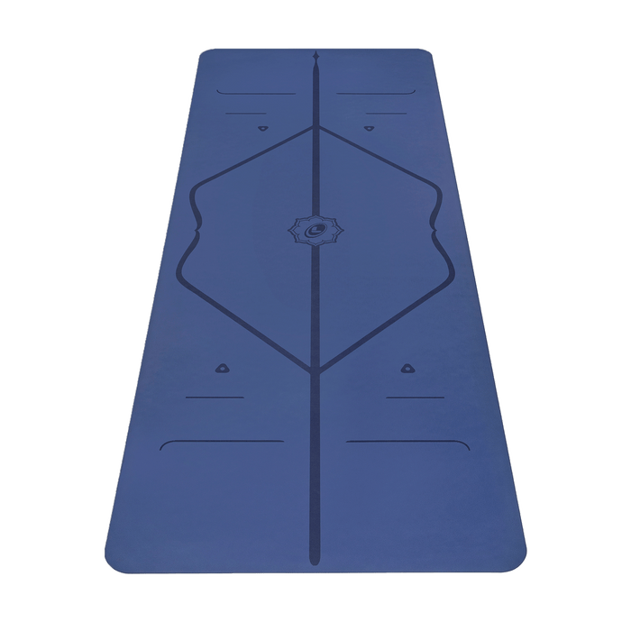 Liforme Classic Yoga Mat with AlignForMe® posture alignment and non-slip eco-friendly surface
