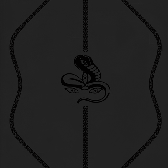 Liforme x Jivamukti Travel Yoga Mat close-up