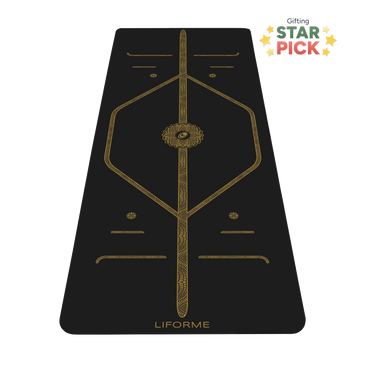 Liforme Black & Gold Yogamat