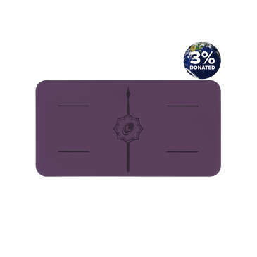 Liforme Classic Yoga Pad with AlignForMe® posture alignment and non-slip eco-friendly surface