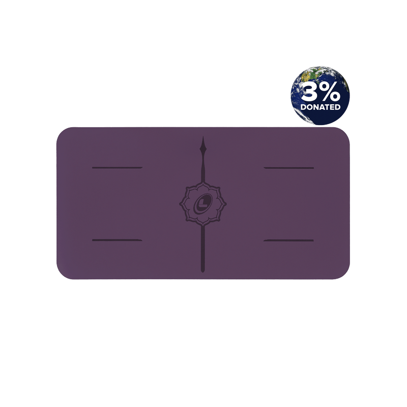 Liforme Classic Yoga Pad with AlignForMe® posture alignment and non-slip eco-friendly surface