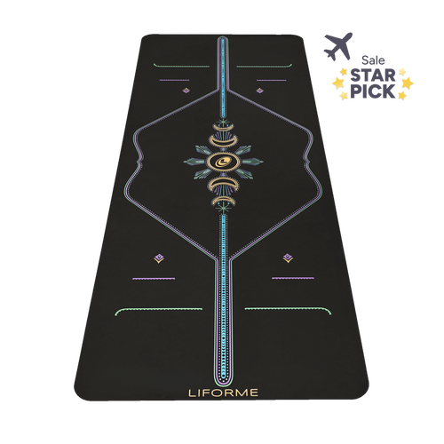 Liforme Cosmic Moon Travel Yoga Mat