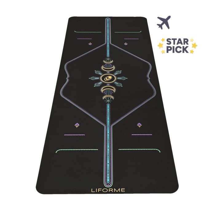 Liforme Cosmic Moon Travel Yoga Mat