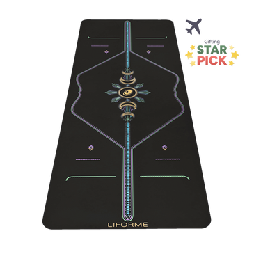 Liforme Cosmic Moon Tapis de yoga de voyage