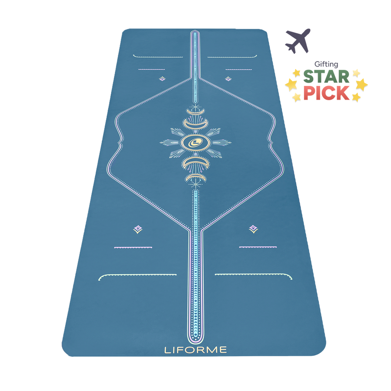 Liforme Cosmic Moon Travel Yoga Mat