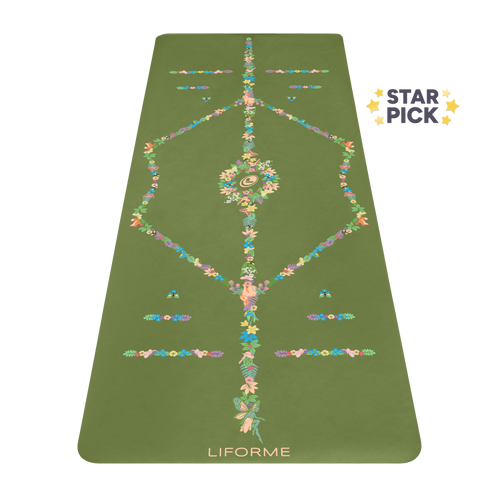 Liforme Enchanted Forest Awakenings Yoga Mat