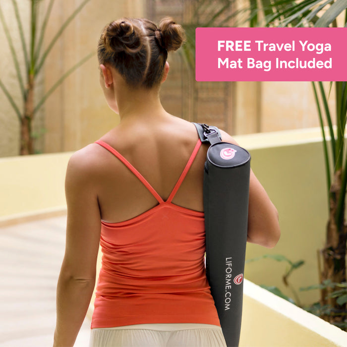 Liforme White Magic Travel Yoga Mat