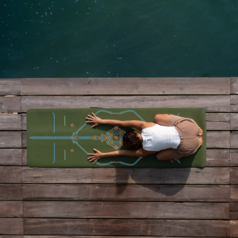 Liforme Mindful Garden Yoga Mat