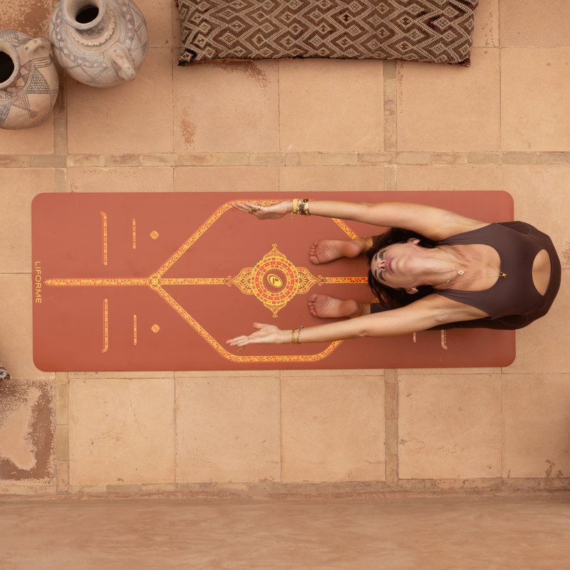 Liforme Tantalising Terracotta Yoga Mat