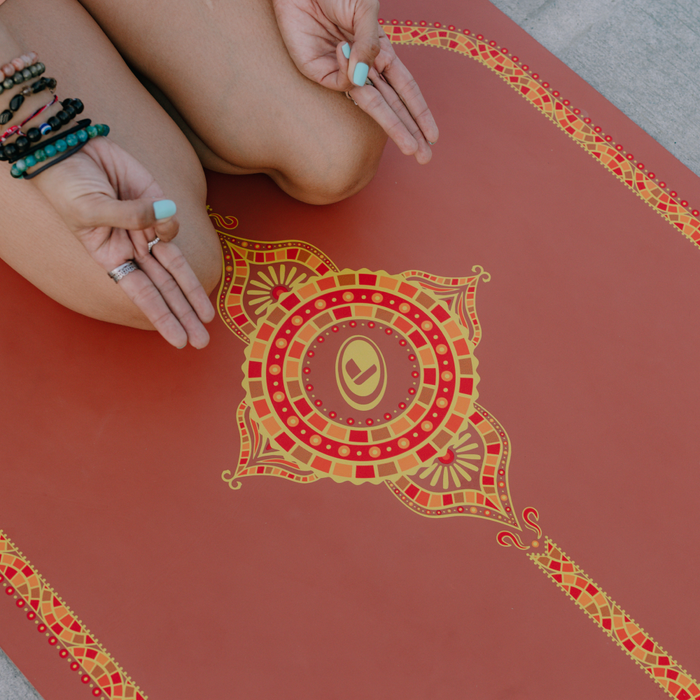 Liforme Tantalising Terracotta Yoga Mat