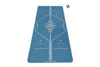 Liforme Travel Yoga Mat - Blue  Truly Versatile Portable & Body-Kind