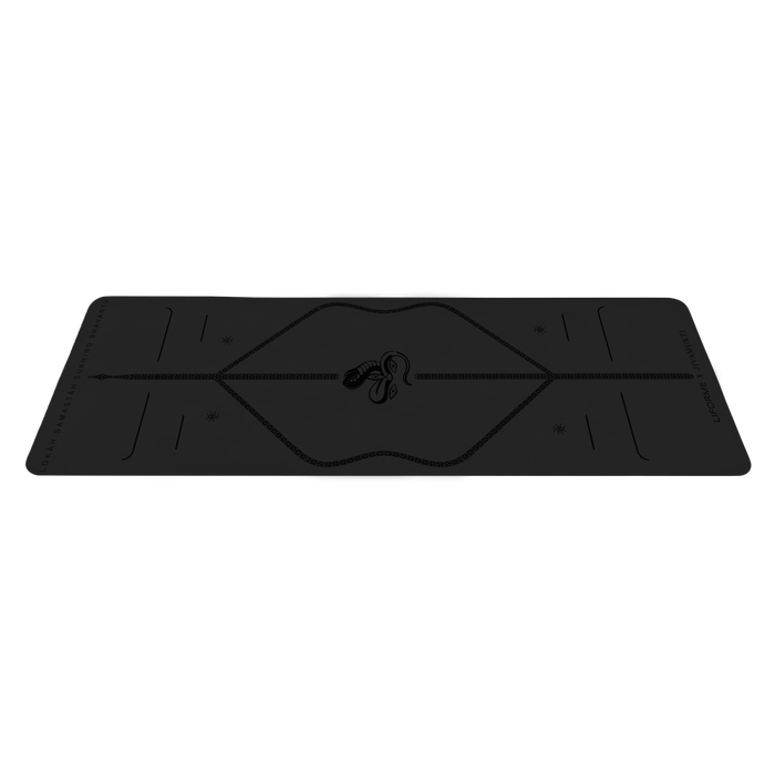 Liforme x Jivamukti Travel Yoga Mat Side View