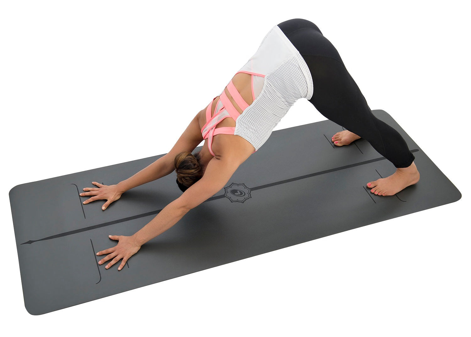 Liforme Evolve Yoga Mat - Green  Featuring A Refined Alignment System