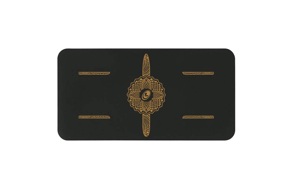 NEW Liforme Yoga Mats! Buy one, get one 50% off 5 Liforme Black & Gold Yoga Pad - Black/Gold