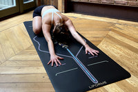 Liforme Cosmic Moon Yoga Mat - Black  Moon yoga mat, Travel yoga mat, Yoga  mat