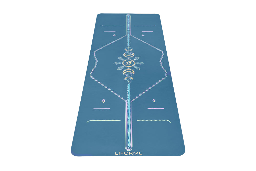 KALM X ANNIE MOVES Travel Yoga Mat 2mm. BLUE – Kalm NOW
