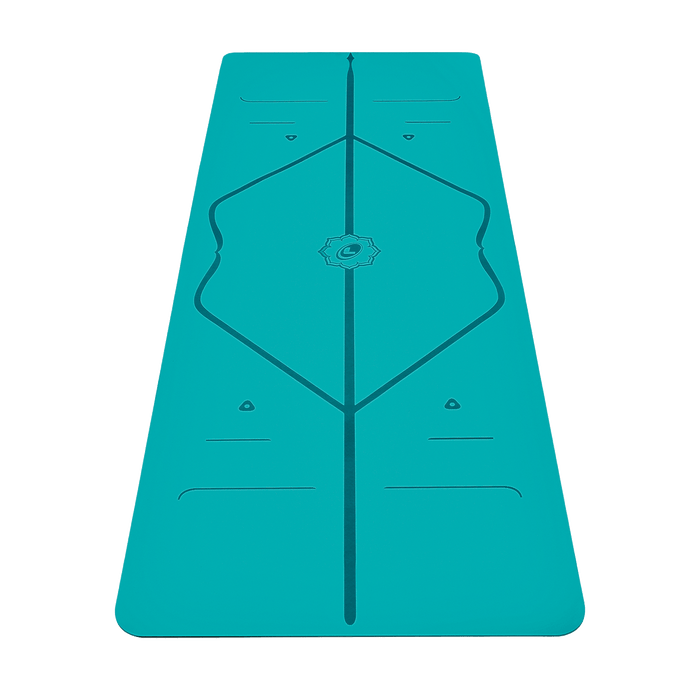 Liforme Classic Yoga Mat showing front view with AlignForMe® posture alignment and non-slip eco-friendly surface