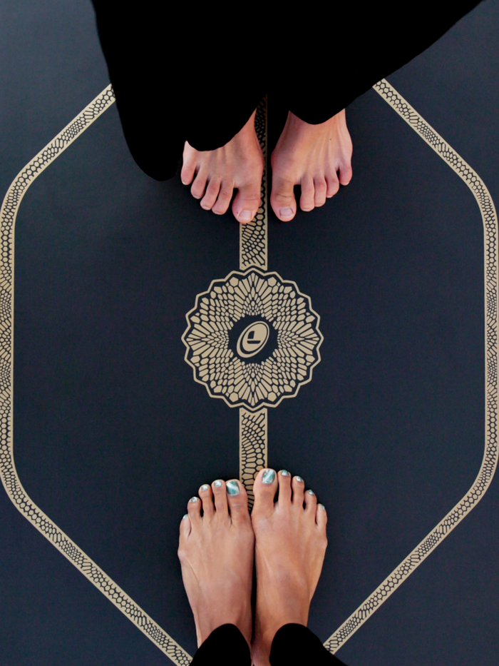Liforme Black & Gold Yoga Mat