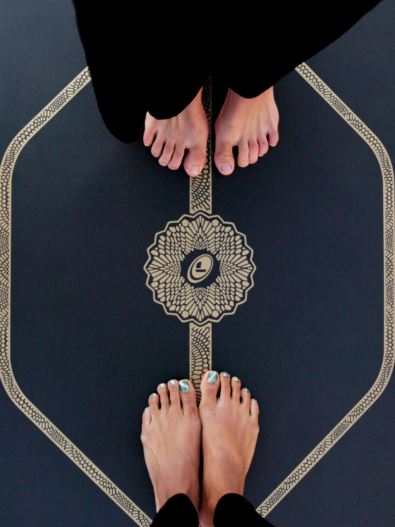 Liforme Black & Gold Yoga Mat