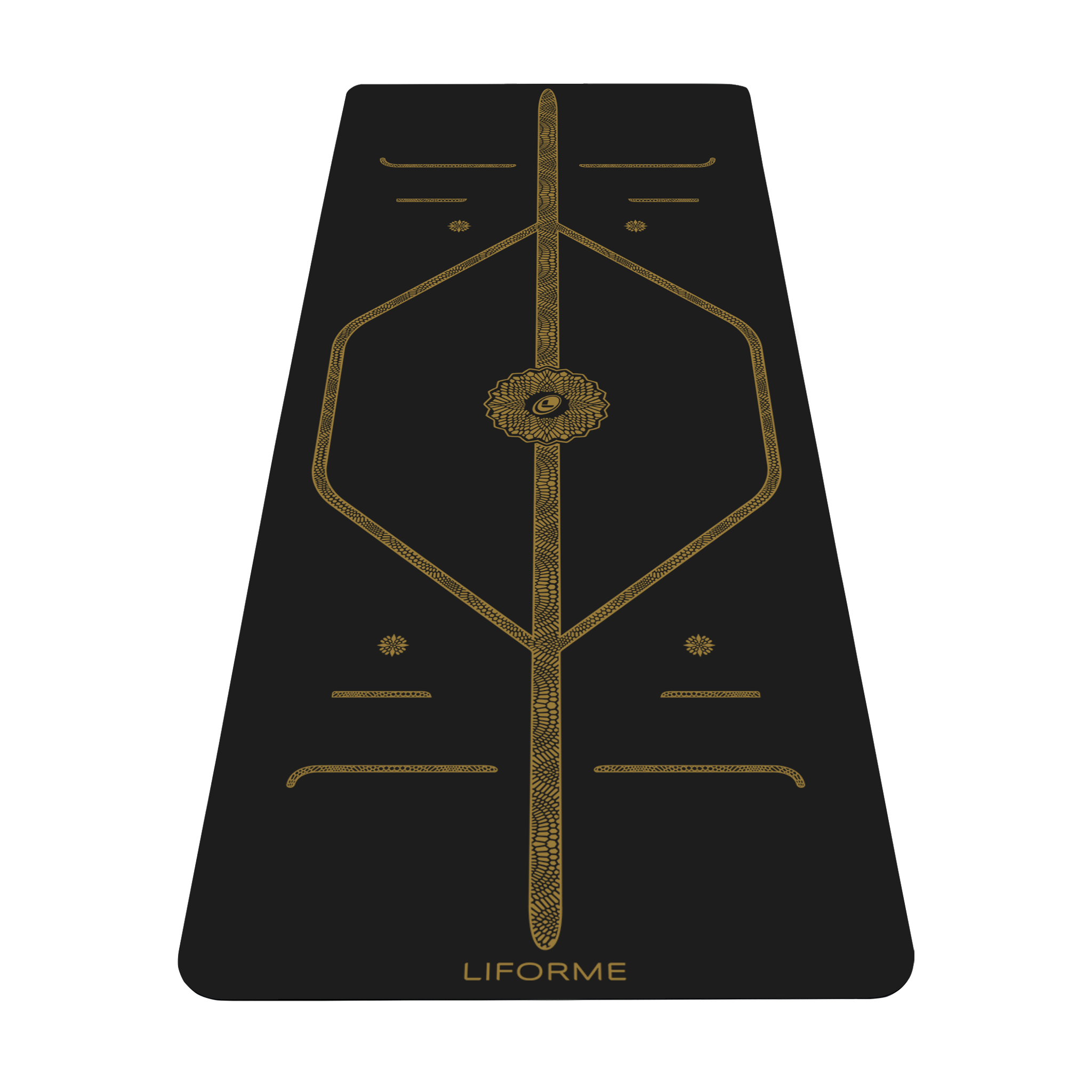 Liforme Black & Gold Yoga Mat