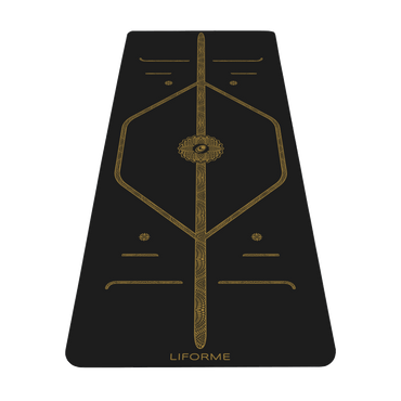 Liforme Black & Gold Yoga Mat