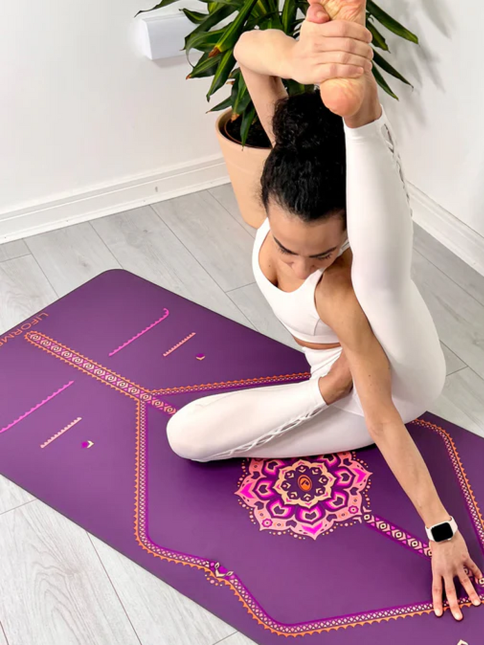 Liforme Blossoming Lotus XL-Yogamatte