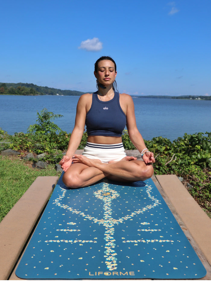 Liforme Cherry Blossom Tikar Yoga
