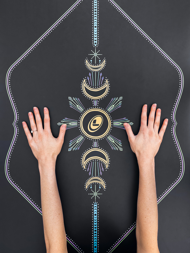 Liforme Cosmic Moon Travel Yoga Mat