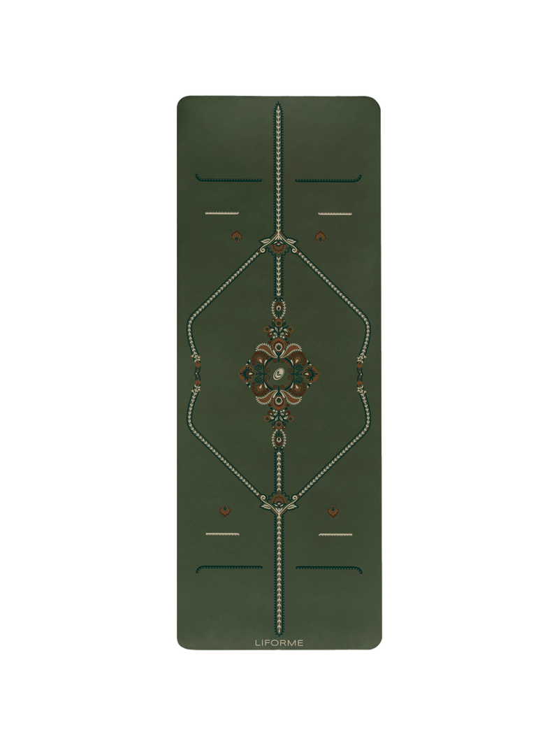 Liforme Deep Forest Mindful Garden Yoga Mat