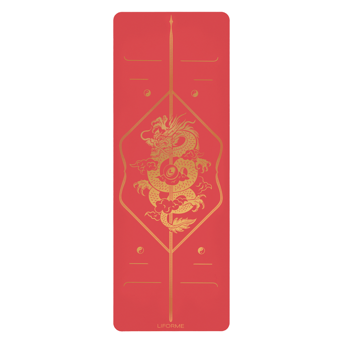 A birdseye view Liforme Zodiac Dragon Yoga Mat