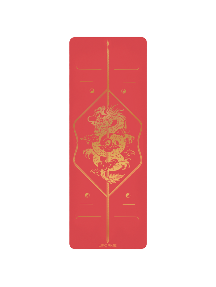 A birdseye view Liforme Zodiac Dragon Yoga Mat