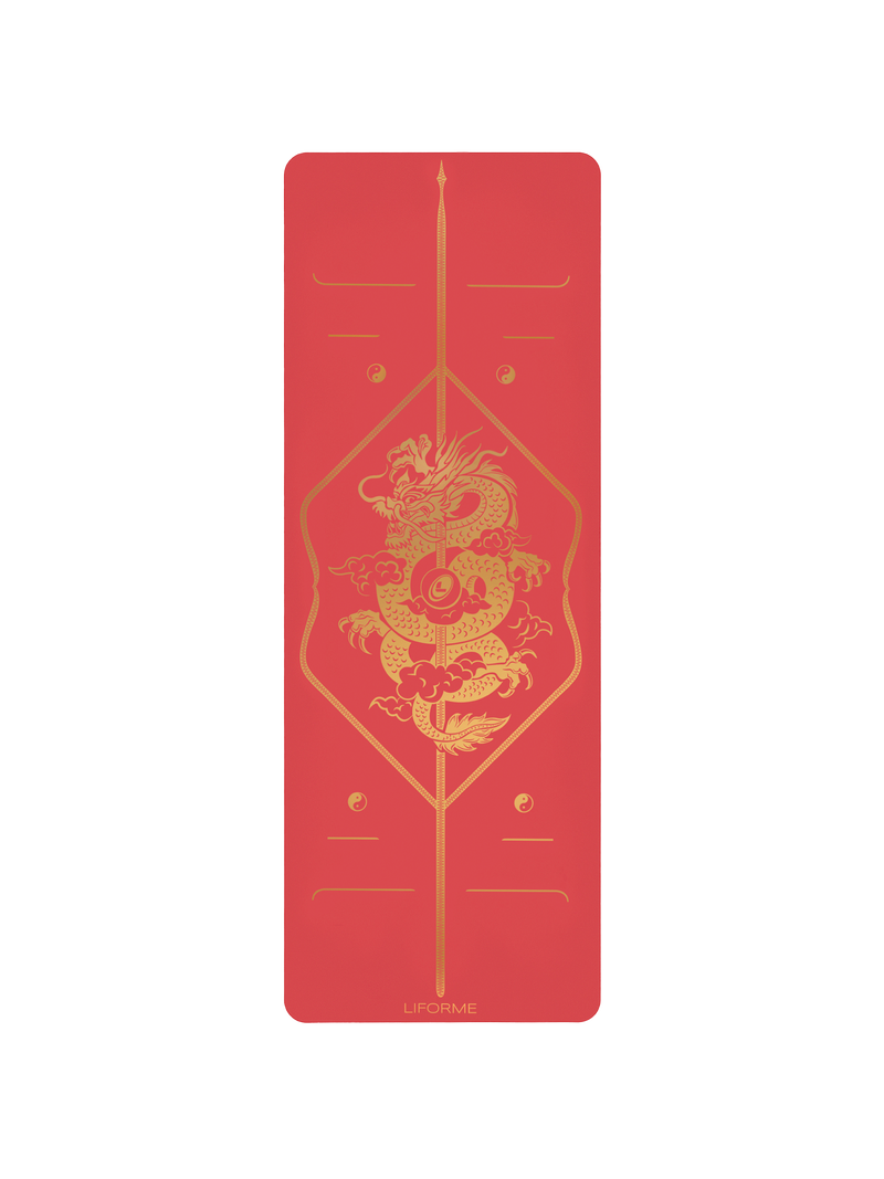 A birdseye view Liforme Zodiac Dragon Yoga Mat