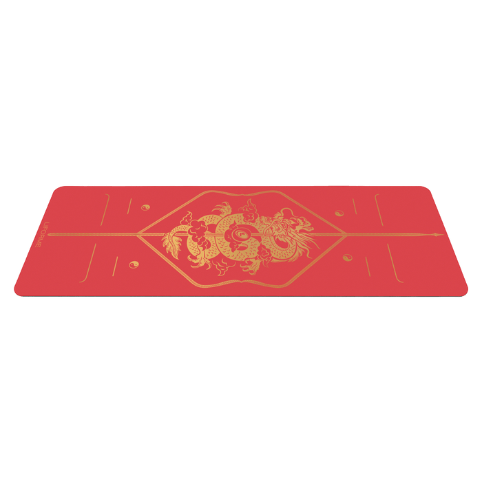 A side view Liforme Zodiac Dragon Yoga Mat