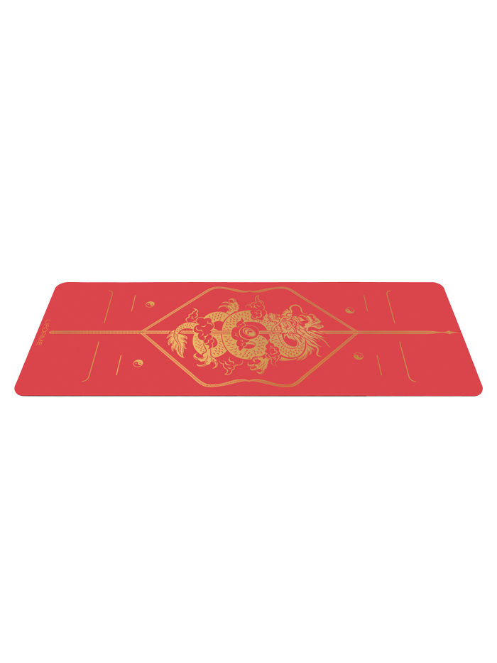 A side view Liforme Zodiac Dragon Yoga Mat