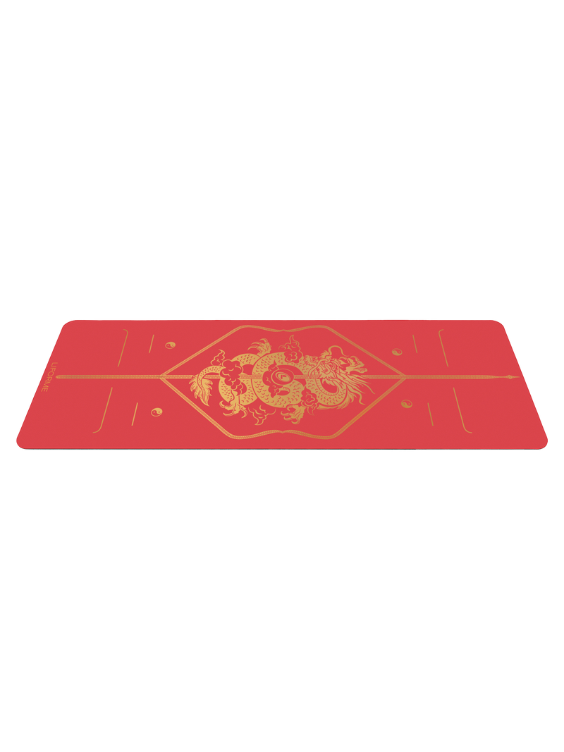 A side view Liforme Zodiac Dragon Yoga Mat