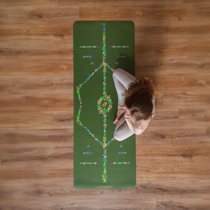 Liforme Enchanted Forest Awakenings Yoga Mat